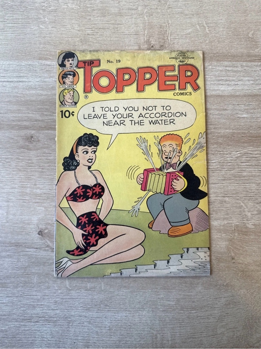 Tip Topper Comics | #19  1952 - United Features Fritz’s Ritz